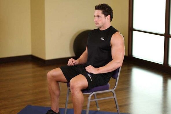 exercises sitting in a chair for potency