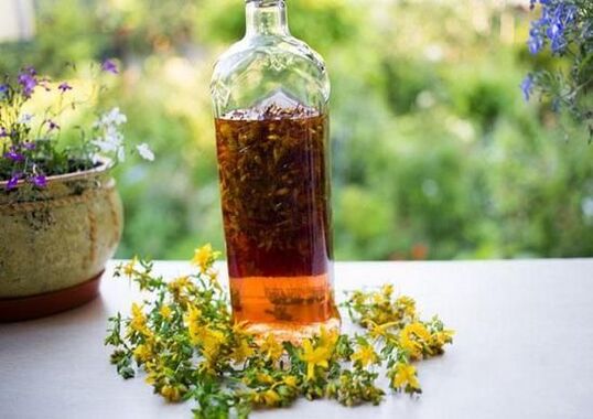 St. John's wort solution to increase strength