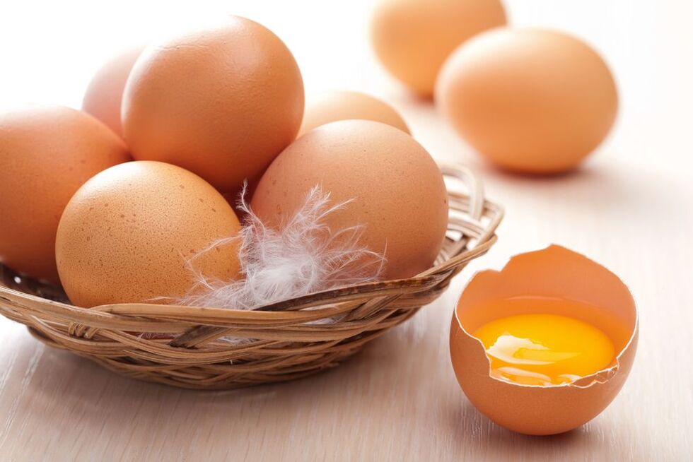 chicken eggs to increase strength