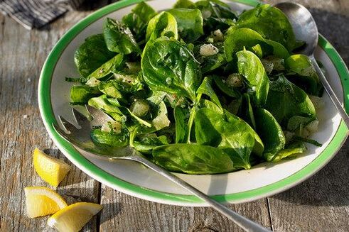 spinach to increase strength